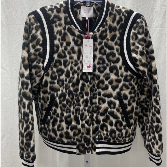 Parker | Jackets & Coats | Nwt Parker Womens Leopard Print Vera